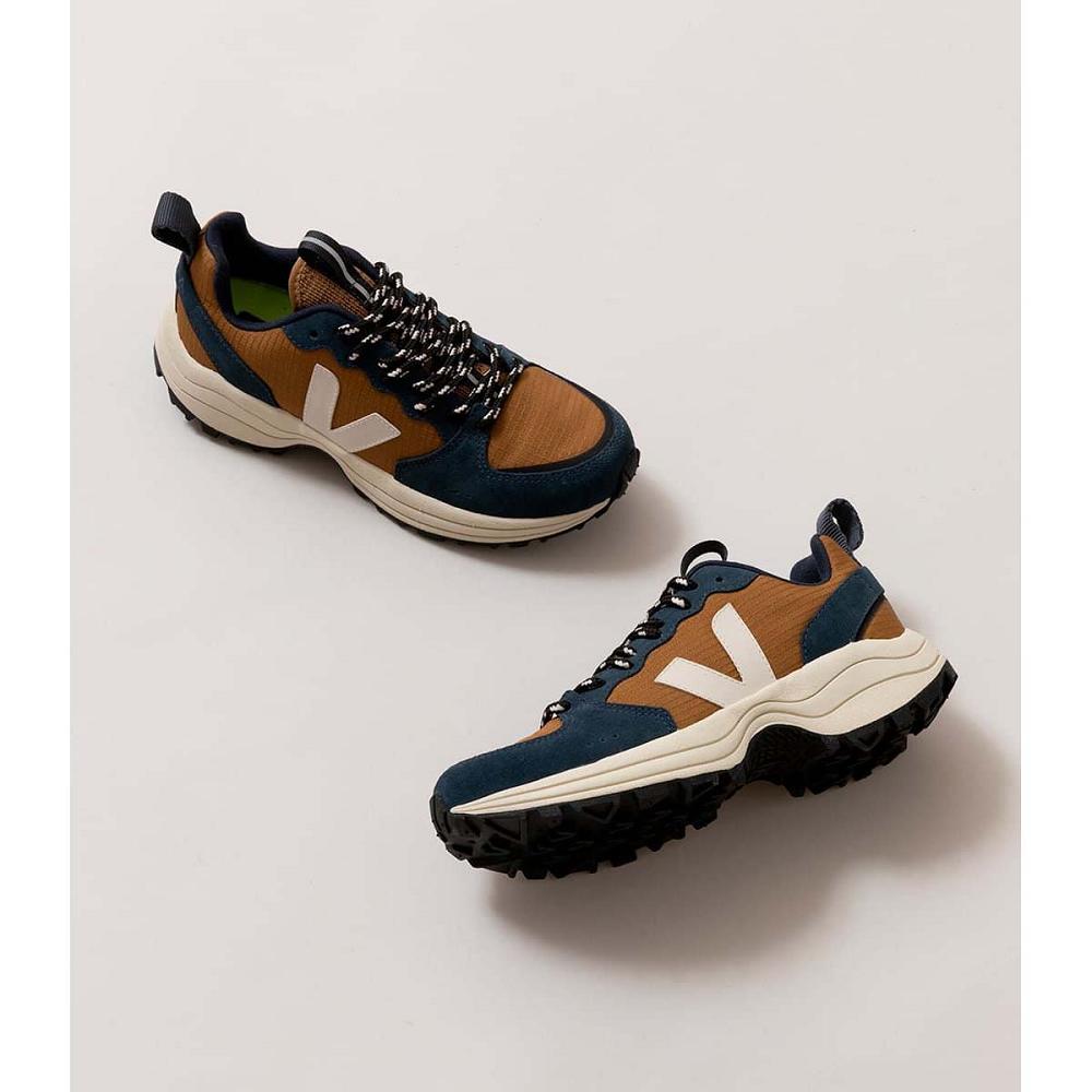 Veja VENTURI RIPSTOP Løpesko Dame Brown/Blue | NO 449YXF